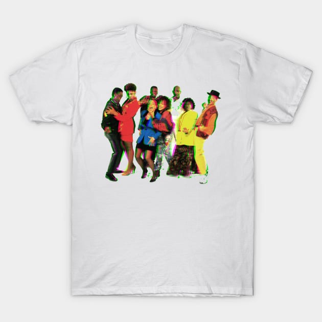 A 90s World is Different T-Shirt by Peter Katsanis Art